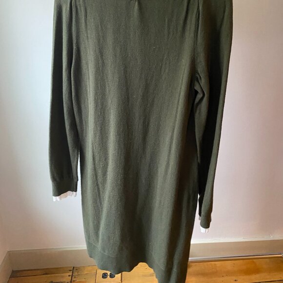 Boden Sweater Dress with Lace Trim - Picture 3 of 4